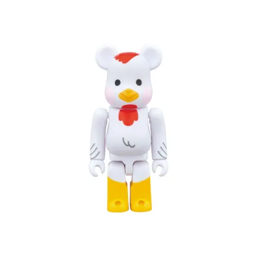 BE@RBRICK Chinese Zodiac Rooster Year Of The Rooster Limited Hang Tag Box 100% 7cm