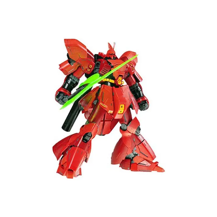 BANDAI MG 1/100 Mobile Suit Gundam Char's Counterattack Card Version Sazabi Gundam 25cm Hobby Model-1