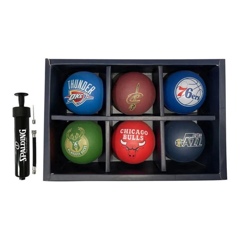 SPALDING Small Ball Collection Rubber Basketball Mini Training Unisex-6