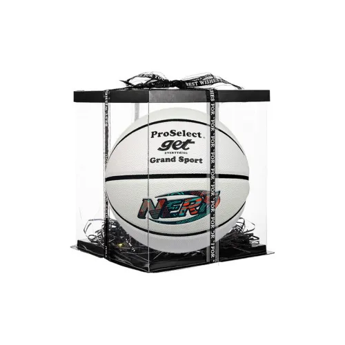 ProSelect x NERF Macaroon Collection Synthetic Leather Basketball White Size 7 Training Unisex