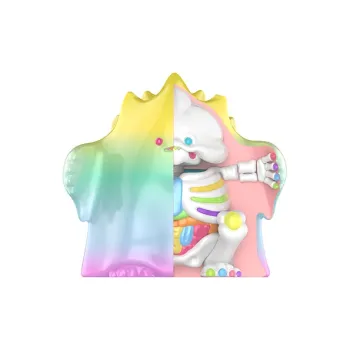 POP MART MEGA Treasure Collection YUKI RAINBOW Trendy Figures 400% 18cm