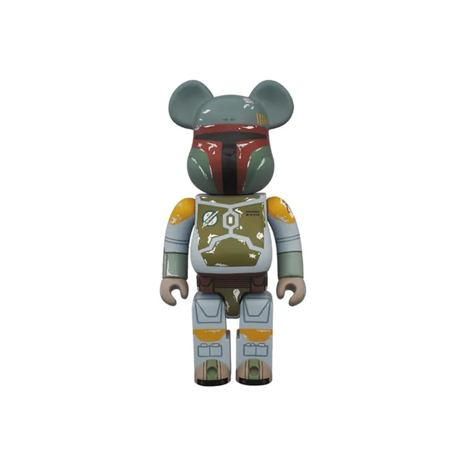 BE@RBRICK X Star Wars Boba Fett Green-0