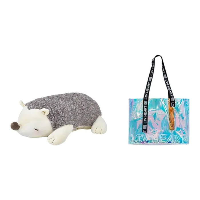 Liv Heart Warming Antibacterial Collection, Shiba Inu/Hedgehog, Warming Dolls Plush Doll 13cm Height-5