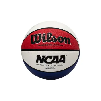 Wilson NCAA Collection WTB0927IB07CN PU Basketball Red White Blue Size 7 Training Unisex