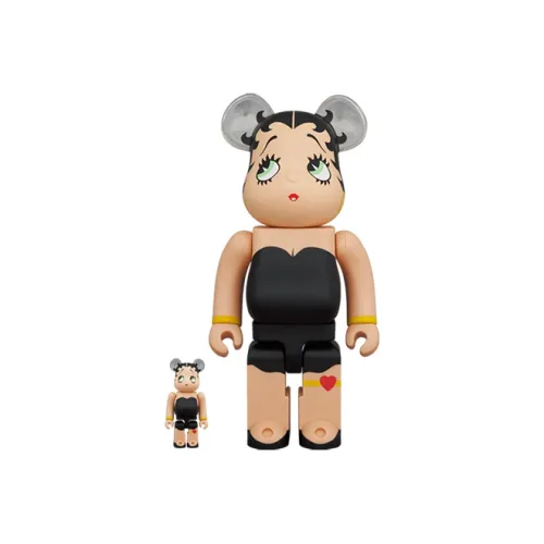 Bearbrick Betty Boop(TM) BLACK Ver. 100% & 400%