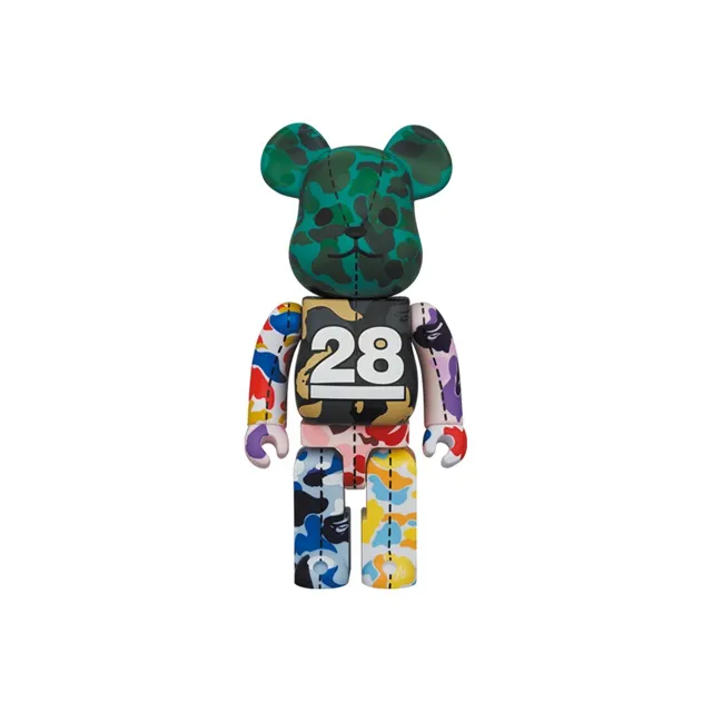 BE@RBRICK X Bape 28th Anniversary Camo #4-0