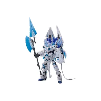 BANDAI MG 1 100 Unicorn Gundam Unit 01 Mobile Suit Gundam UC Perfect Unicorn Gundam Model Kits 18cm