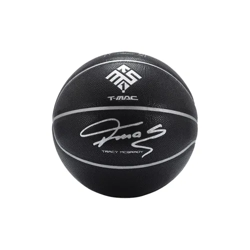 T-Mac Maddie Classic Collection PU Basketball Black Silver Size 7 Training Unisex