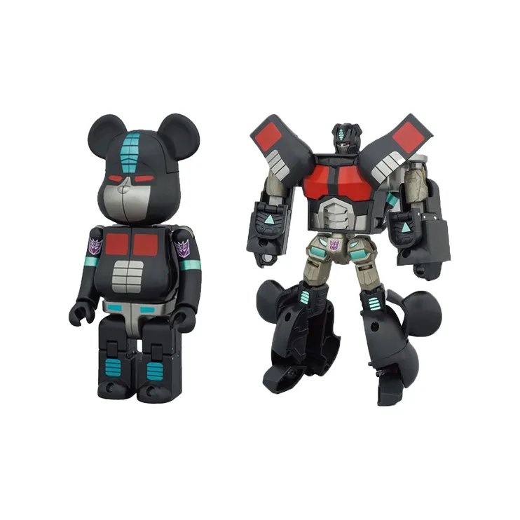 Bearbrick X Transformers Nemesis Prime Black-1