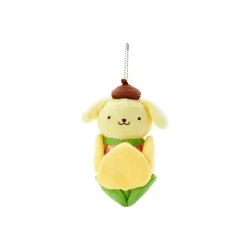 Sanrio Pompompurin Floral Styling Pendant Dolls Plush Doll 15.4cm Height