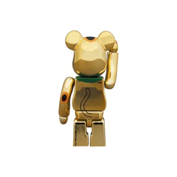 BE@RBRICK Maneki Neko Gold Luck Plating 2