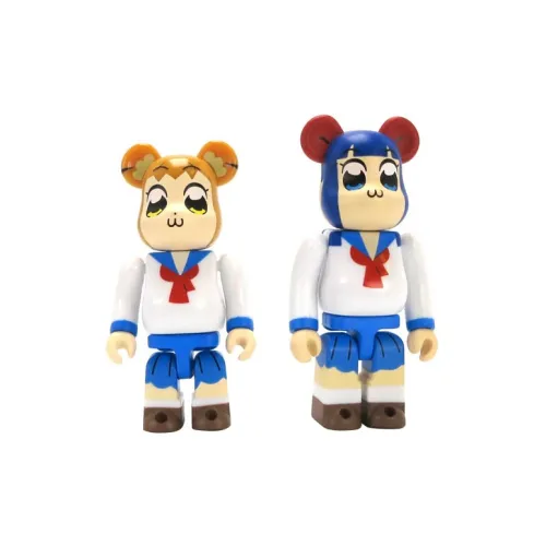 BE@RBRICK Popte 2 Pack White