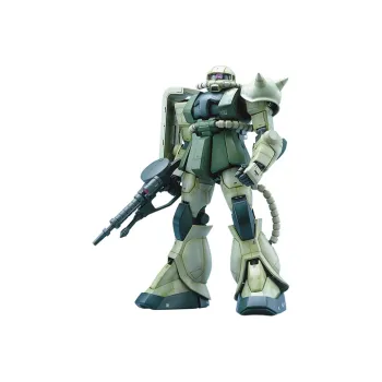 BANDAI PG 1/60 Mobile Suit Gundam MS 06F Zaku II 30cm Hobby Model