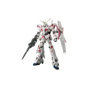 BANDAI RG 1/144 Mobile Suit Gundam Unicorn Gundam Unit 1 13cm Hobby Model