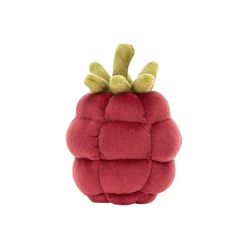 JELLYCAT Gourmet Collection Delicious Raspberry Fruit Dolls Plush Doll 10cm Height-2