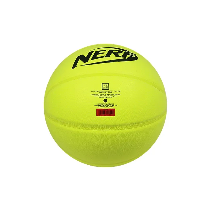 ProSelect x NERF PU Basketball Lemon Yellow Size 7 Training-4