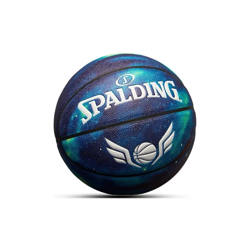SPALDING Trend Series PU Basketball Blue Size 7 Ball Training Unisex-4