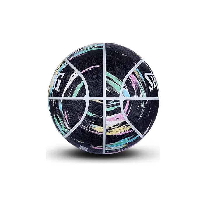 SPALDING Marble Collection PU Basketball Multicolor Size 7 Training Unisex-2
