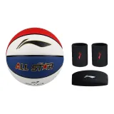 Basketball+Black Wrist Brace+Black Headband