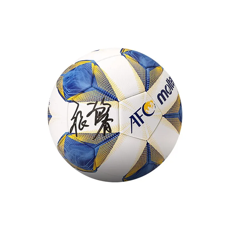Molten Size 5 Soccer PU Seamless Thermal bonding Unisex Blue White-7