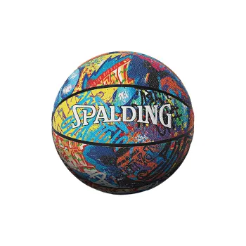 SPALDING Graffiti PU Basketball Multicolor Size 7 Street Men's