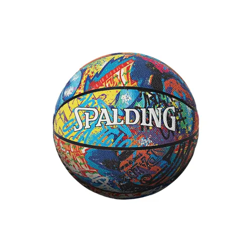 SPALDING Graffiti PU Basketball Multicolor Size 7 Street Men's