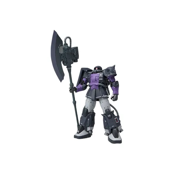 BANDAI FIX Zaku Alloy, High Mobility Type 2, Triple Star Black Assembled Models 12.5cm-0