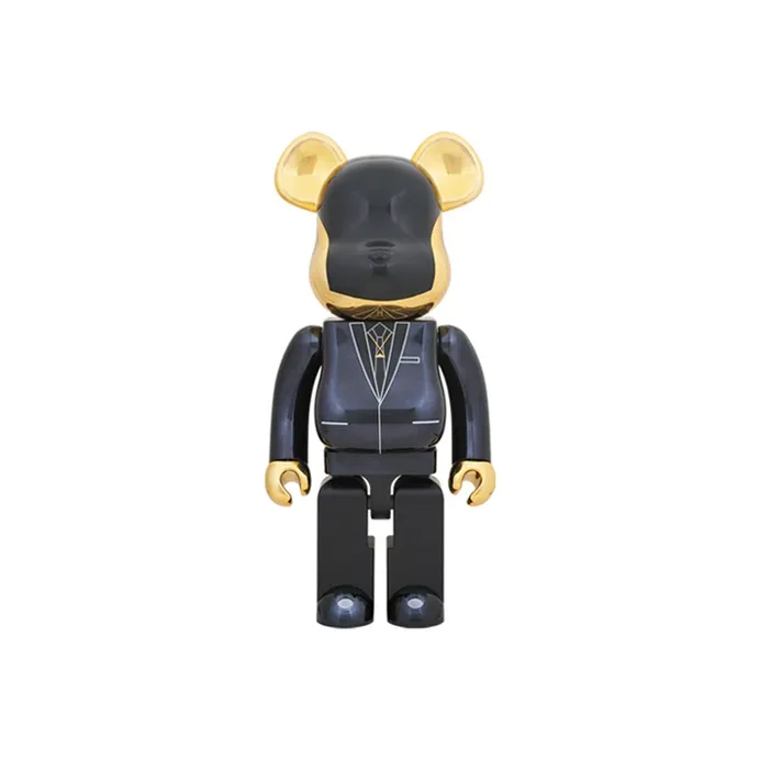 Bearbrick X Daft Punk Random Access Memories Version Silver-1