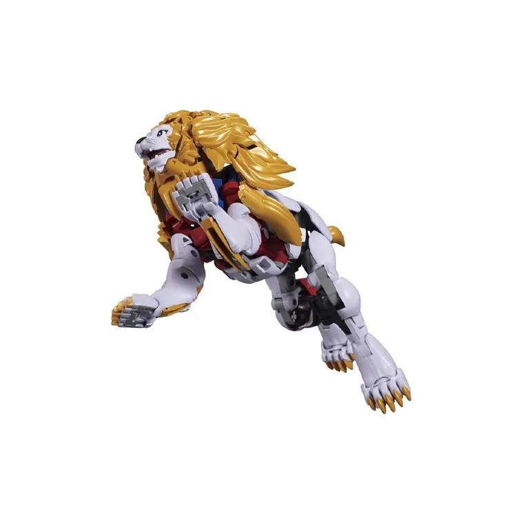 TAKARA TOMY Transformers Master Level BW Super Warrior Beast Wars MP48 White Lion Optimus Prime Assembled Models 18cm-1
