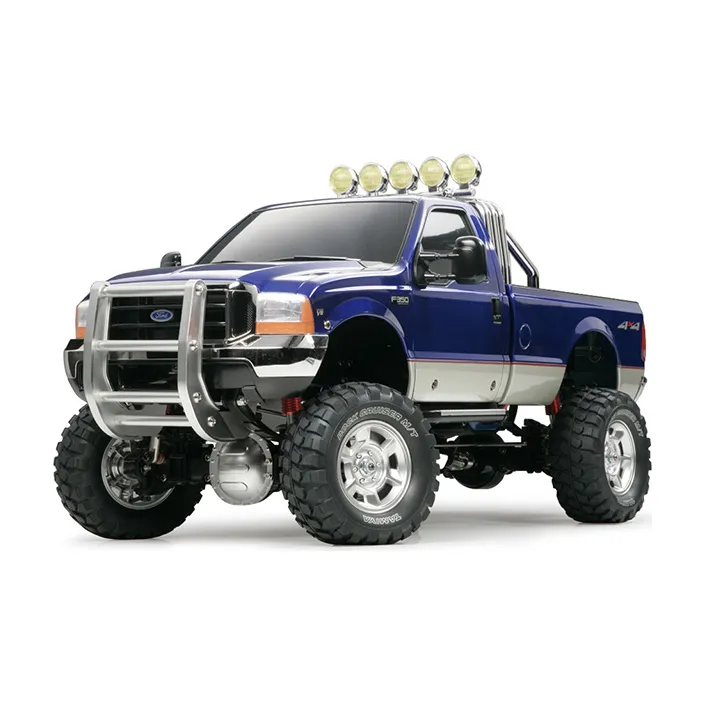 Tamiya RC Remote Control Car SCALE RADIO CONTROL 4x4 PICK UP TRUCK FORD F 350 HIGH LIFT Assembled Models-0