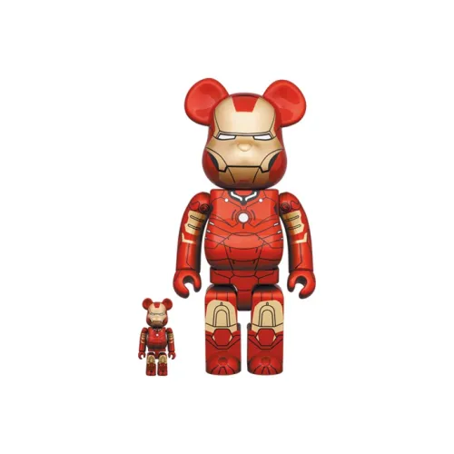 BE@RBRICK IRON MAN MARK III MK3 Doll 100％+400％/1000%