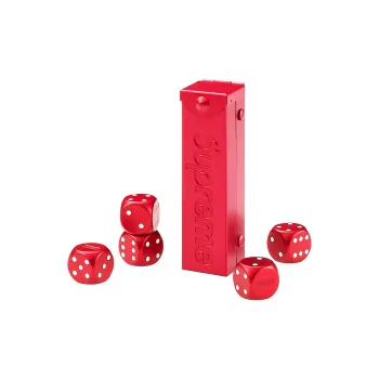 Supreme Aluminum Dice Set Red