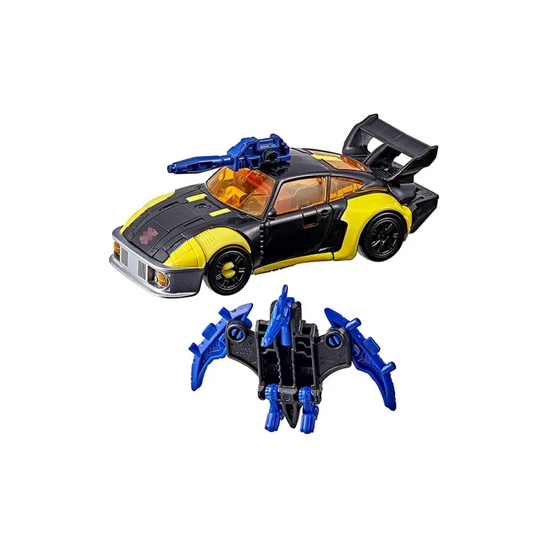 Hasbro Transformers Limited Golden Disk Collection Gambler Black Jazz+Transparent Visionary Crow Assembled Models 15cm-1