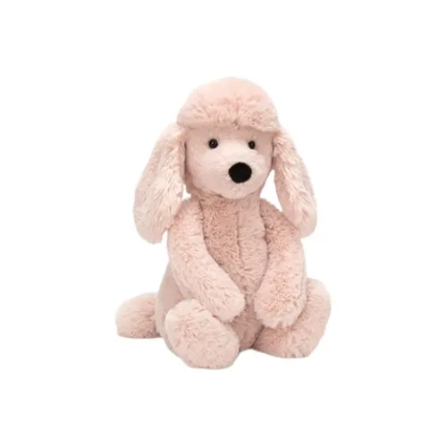 JELLYCAT Animal Shy Poodle Dolls Plush Doll 18cm/31cm Height