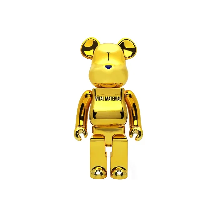 BE@RBRICK x VITAL MATERIAL Gold Aromatherapy Diffuser Trendy Figures-1