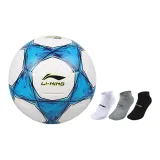 Soccer+Mixed Color 3 Pack Socks
