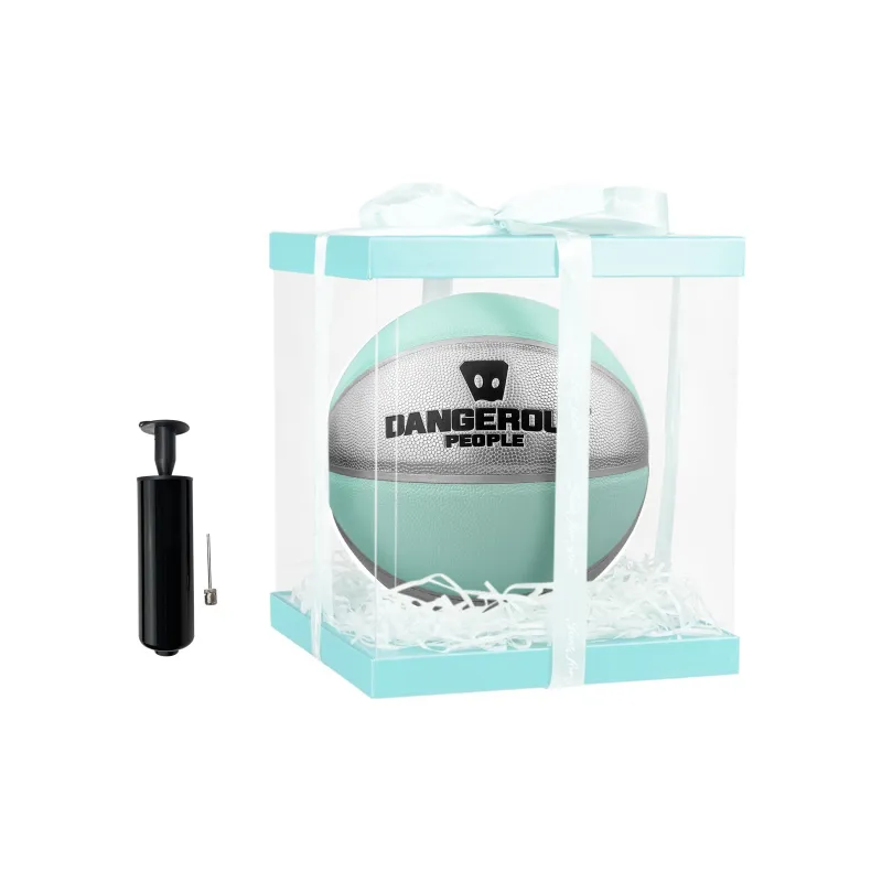 DANGEROUSPEOPLE PU Basketball Mint Green Size 7 Ball Training Unisex-7