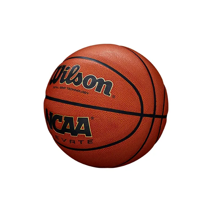 Wilson NCAA Collection WTB2601IB07CN Rubber Basketball Light Brown Size 7 Ball Training Unisex-1