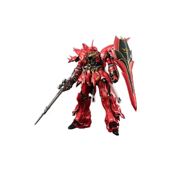 BANDAI RG 1 144 Sinanju Mechanical Shiny Injection Molding Edition Model Kits 13cm