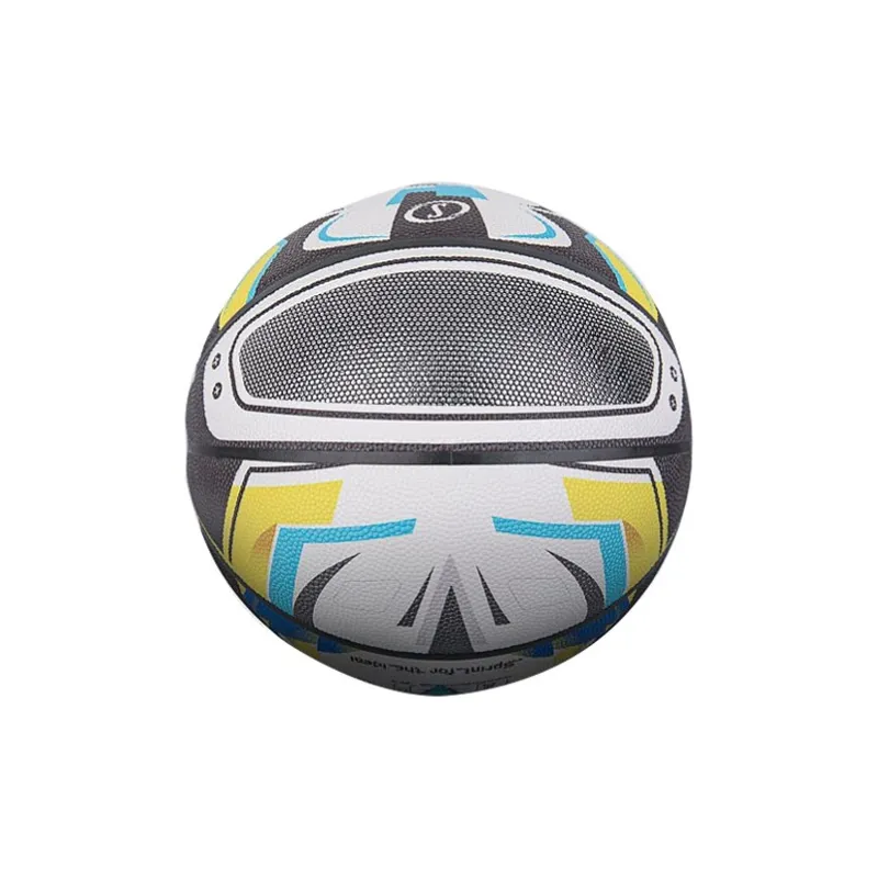 SPALDING Race Collection PU Basketball Blue Yellow Size 7 Training Unisex-2