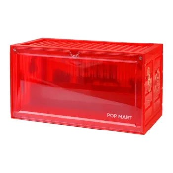 POP MART Bubble Mate IP New Year Container Luminous Display Case Model Accessories