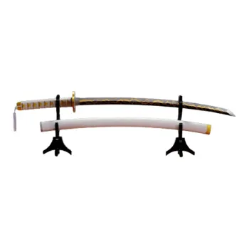 BANDAI Sizes PROPLICA Demon Slayer  Kimetsu No Yaiba Zenitsu Agatsuma Sunwheel Sword Model Accessories