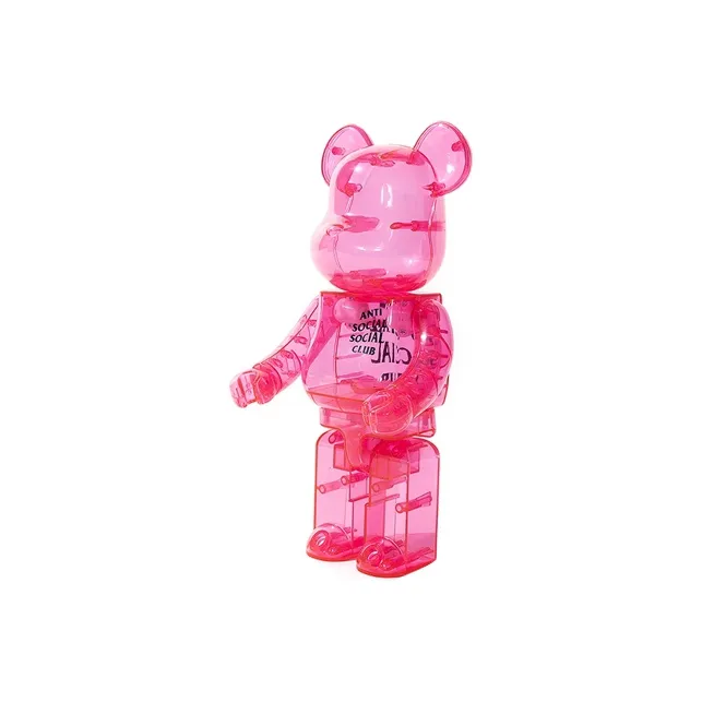 Bearbrick X Antisocial Social Club Pink-1