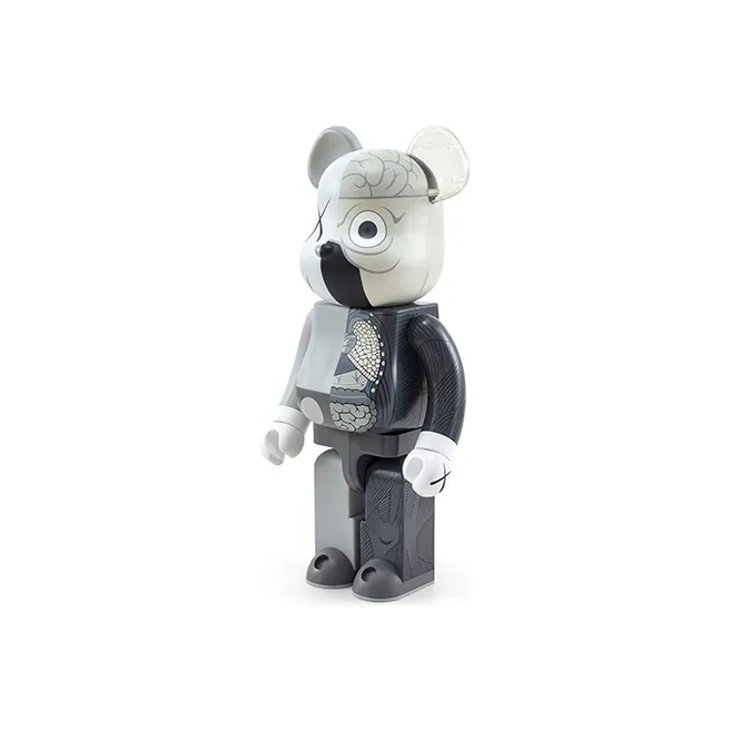 Bearbrick Kaws Dissected Grey-2