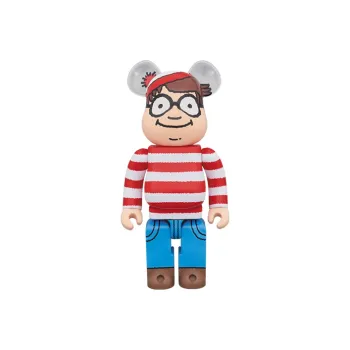 BE@RBRICK Wally Red/White