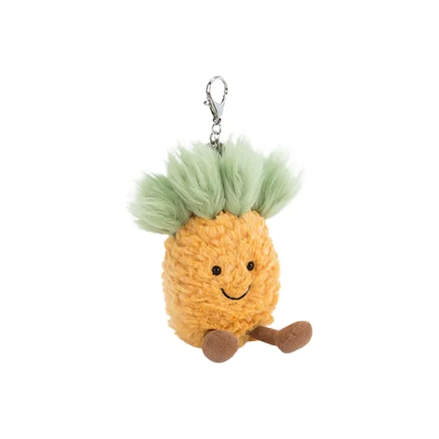 JELLYCAT Gourmet Collection Cute Pineapple Fruit Doll Plush Doll 10cm Height-1