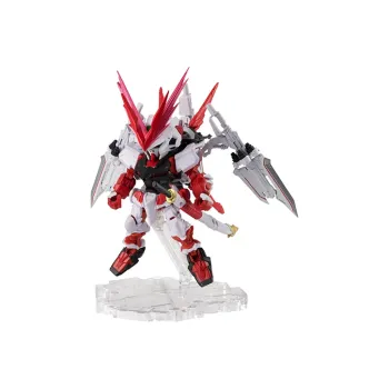 BANDAI Gundam Astray Collection NXEDGE NX STYLE BB Warrior SD Red Heretic Gundam Red Dragon Form 8cm Hobby Model