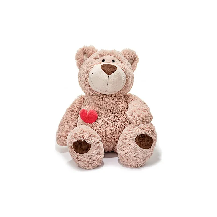 NICI Heart Bear Toto Healing Style/Accompaniment Dolls Plush Doll 35cm High-1
