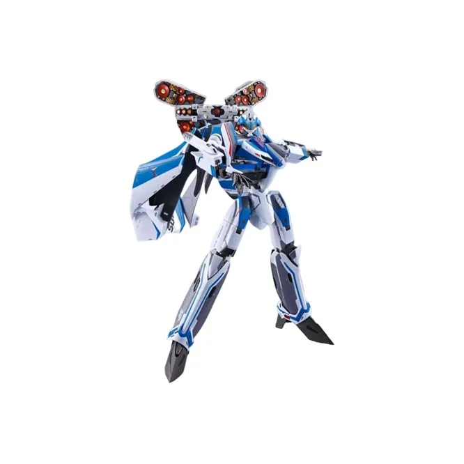 BANDAI D.X. Super Alloy 1/60 Macross Absolute L.I.F.E. Ziegfeld Hayate Immelman's Custom Model 26cm Hobby Model-0