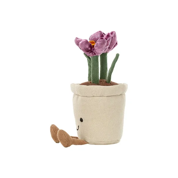 JELLYCAT Plant Series Interesting Saffron Dolls Plush Doll 20cm High-1
